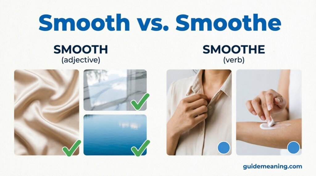 Smooth vs. Smoothe