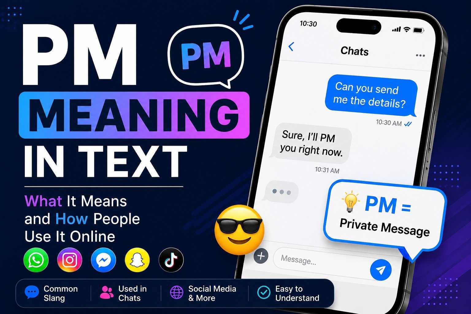 PM Meaning in Text