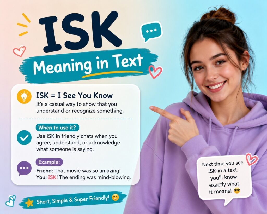 ISK Meaning in Text