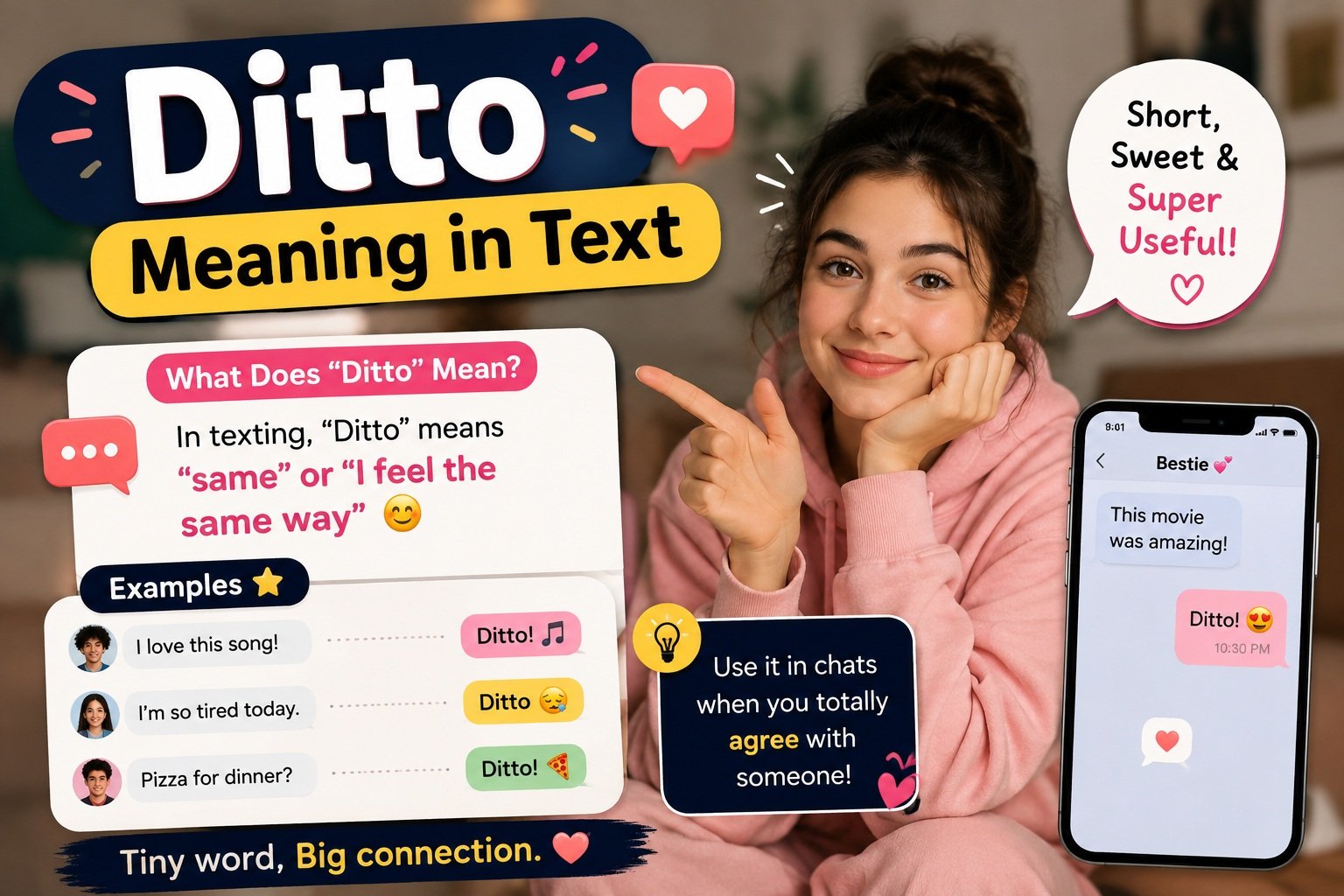 Ditto Meaning in Text