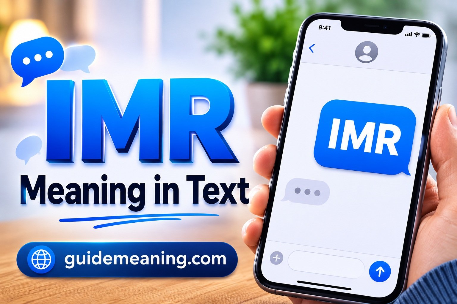 IMR Meaning in Text