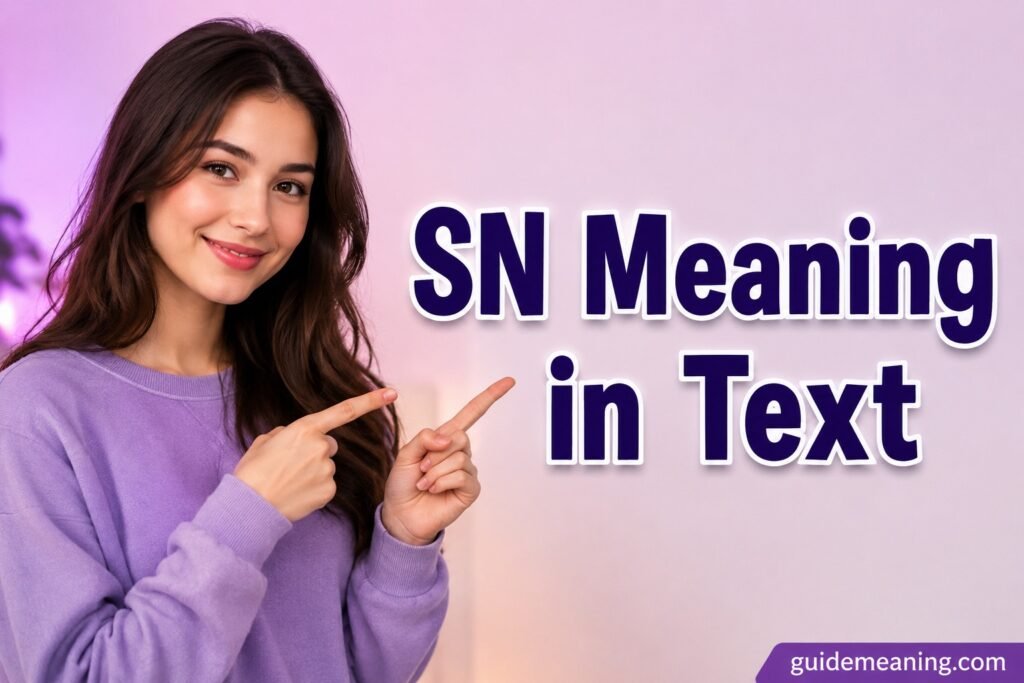 SN Meaning in Text