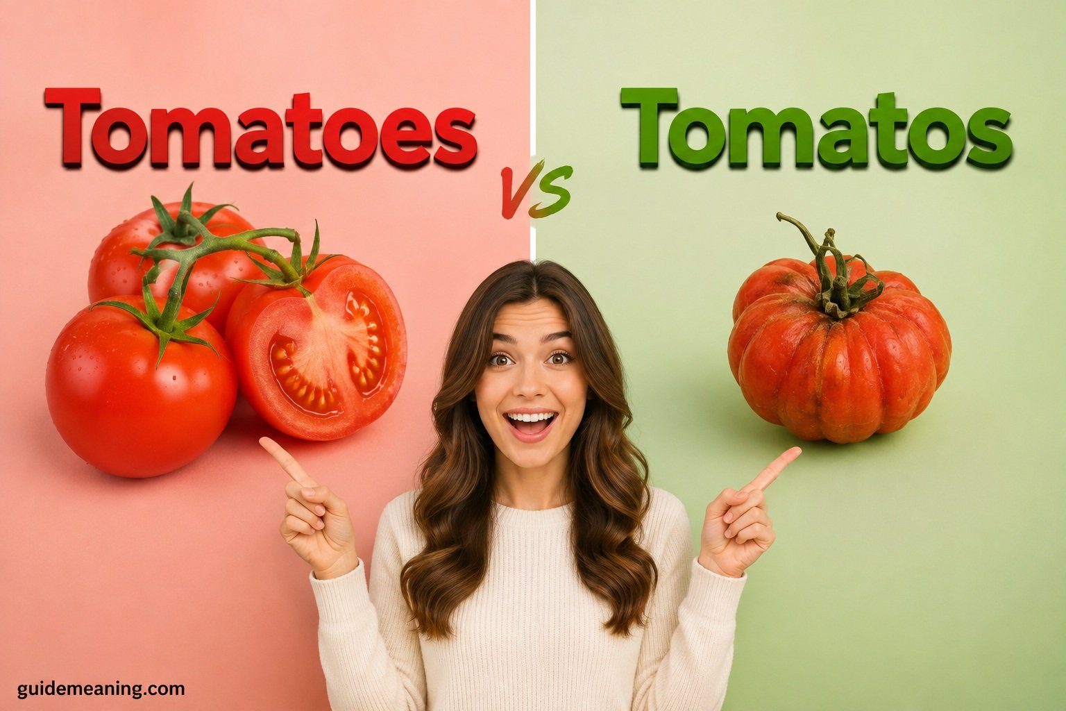 Tomatoes or Tomatos