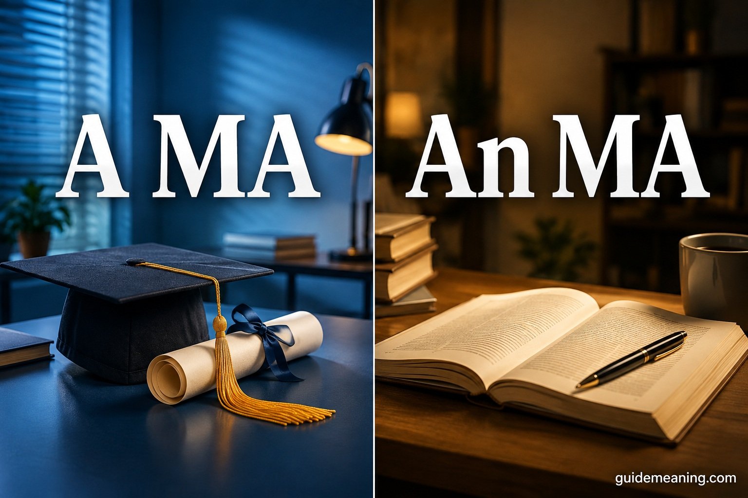 A MA or An MA