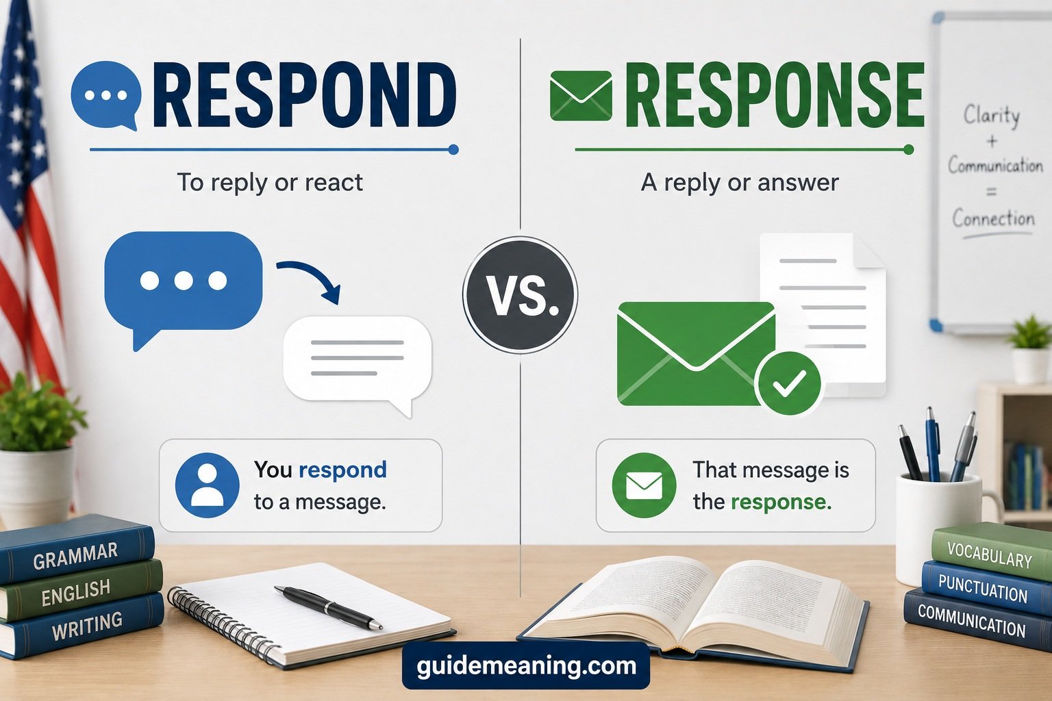 Respond vs. Response