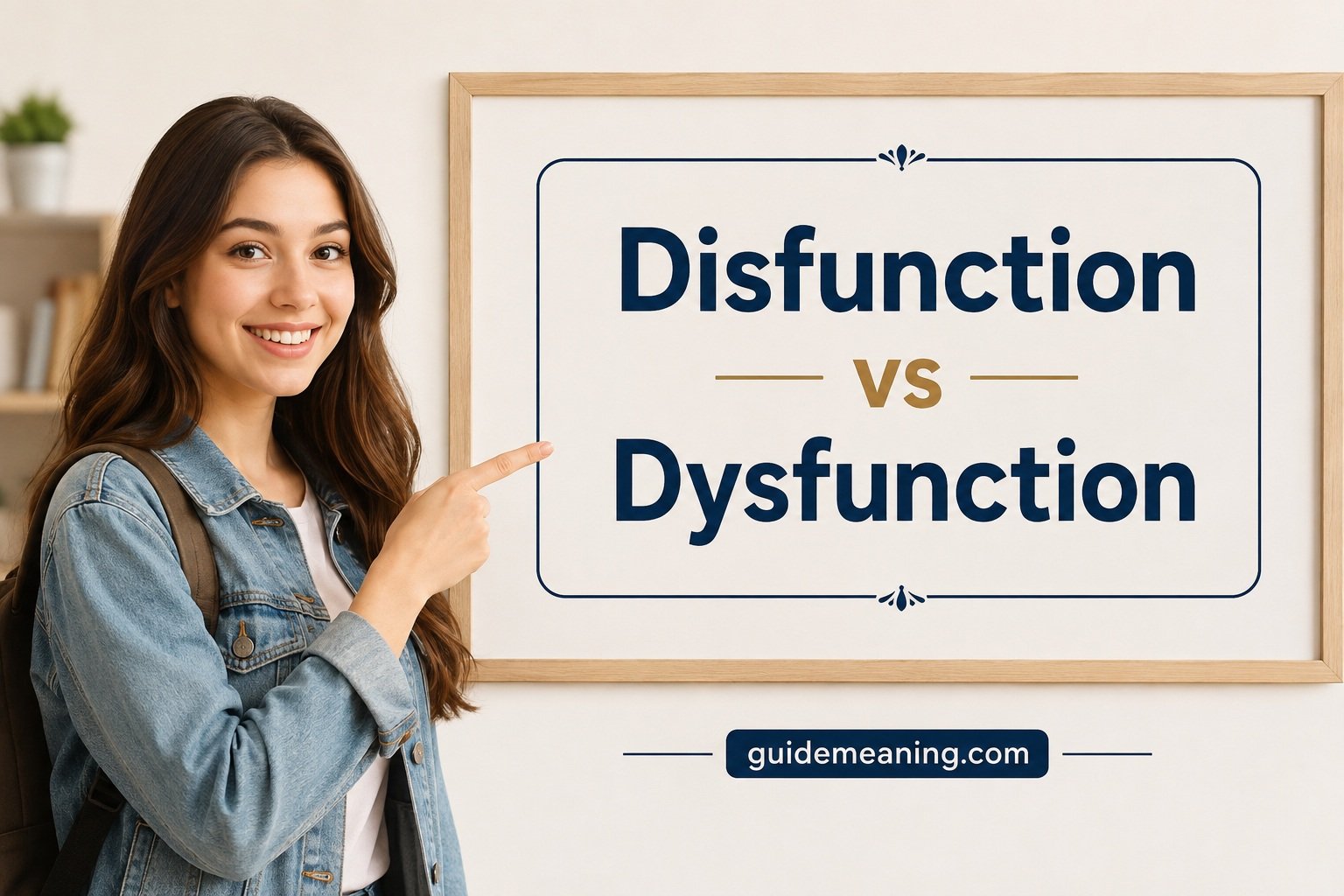 Disfunction vs Dysfunction