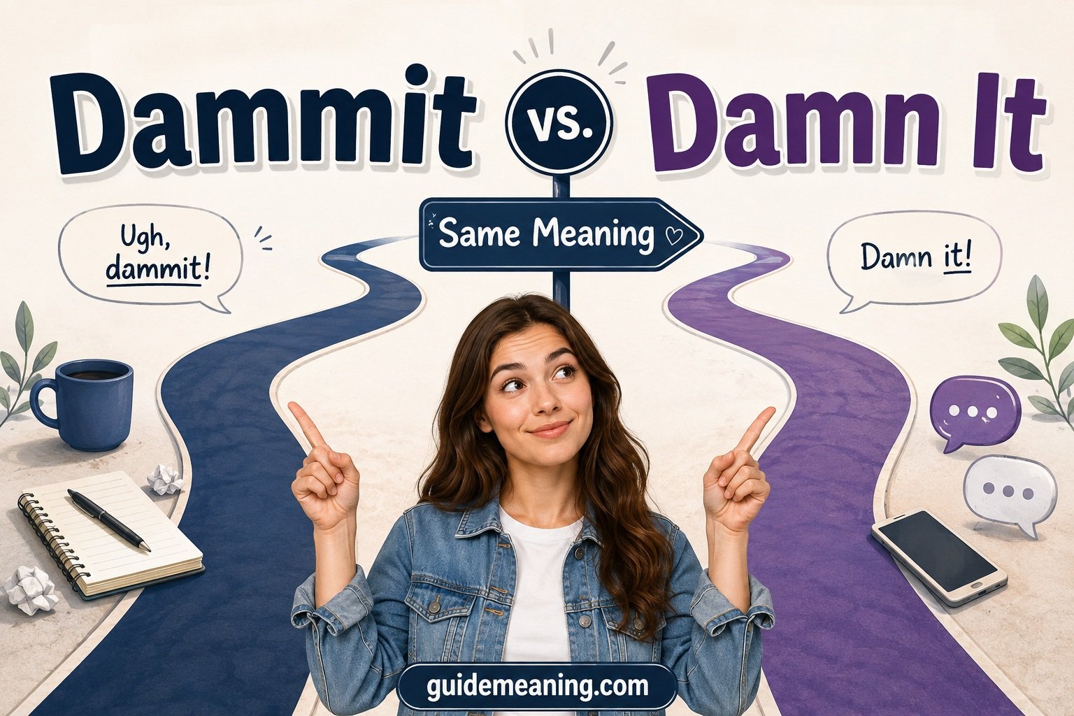 Dammit vs. Damn It