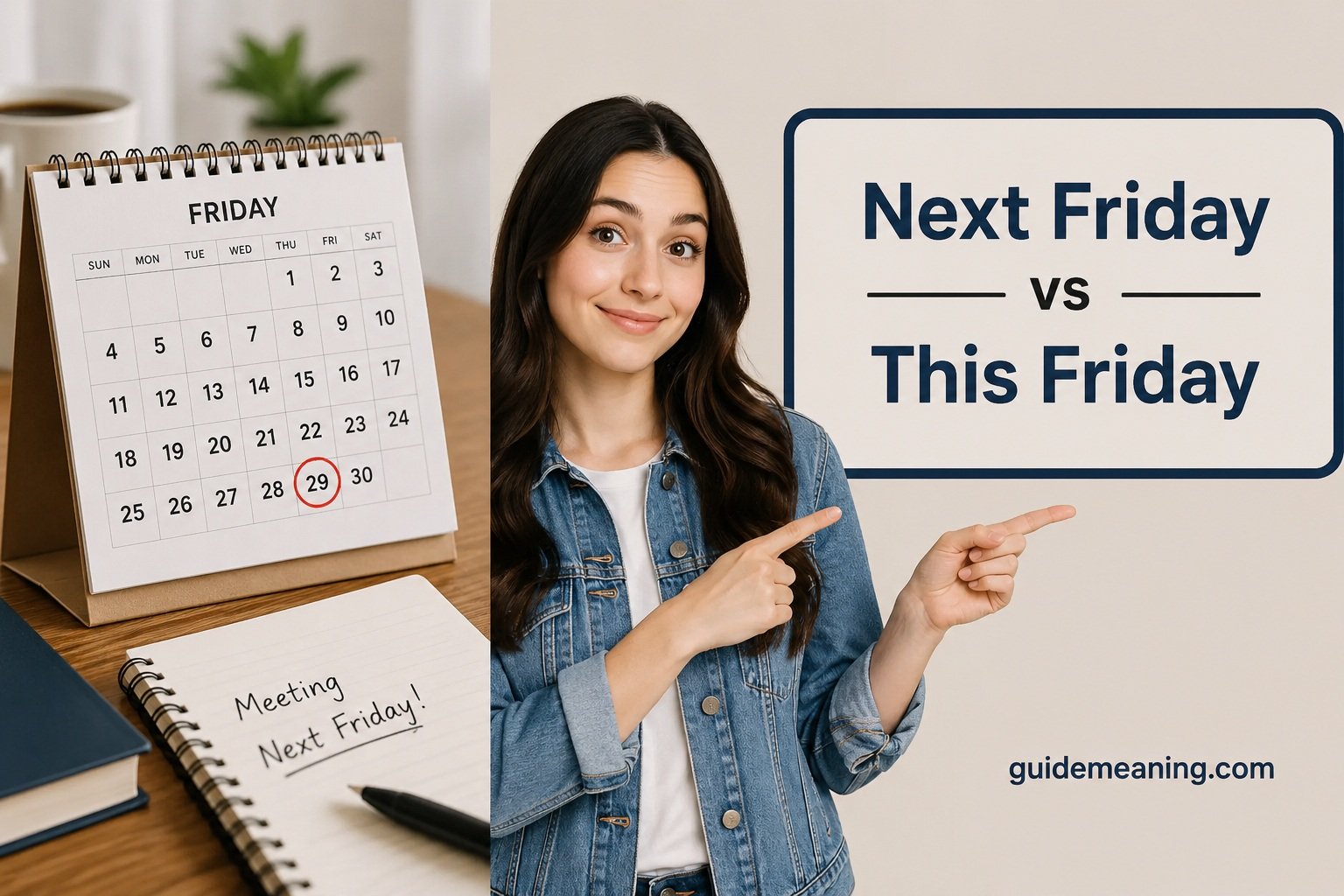 Next Friday vs This Friday