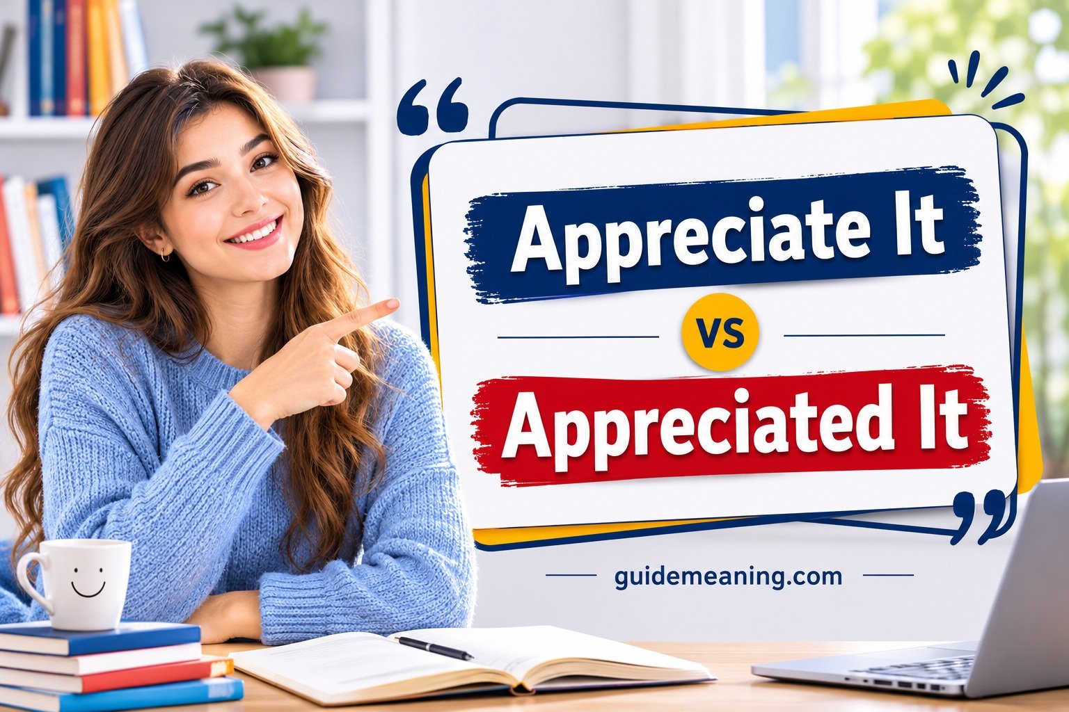 Appreciate It vs Appreciated It