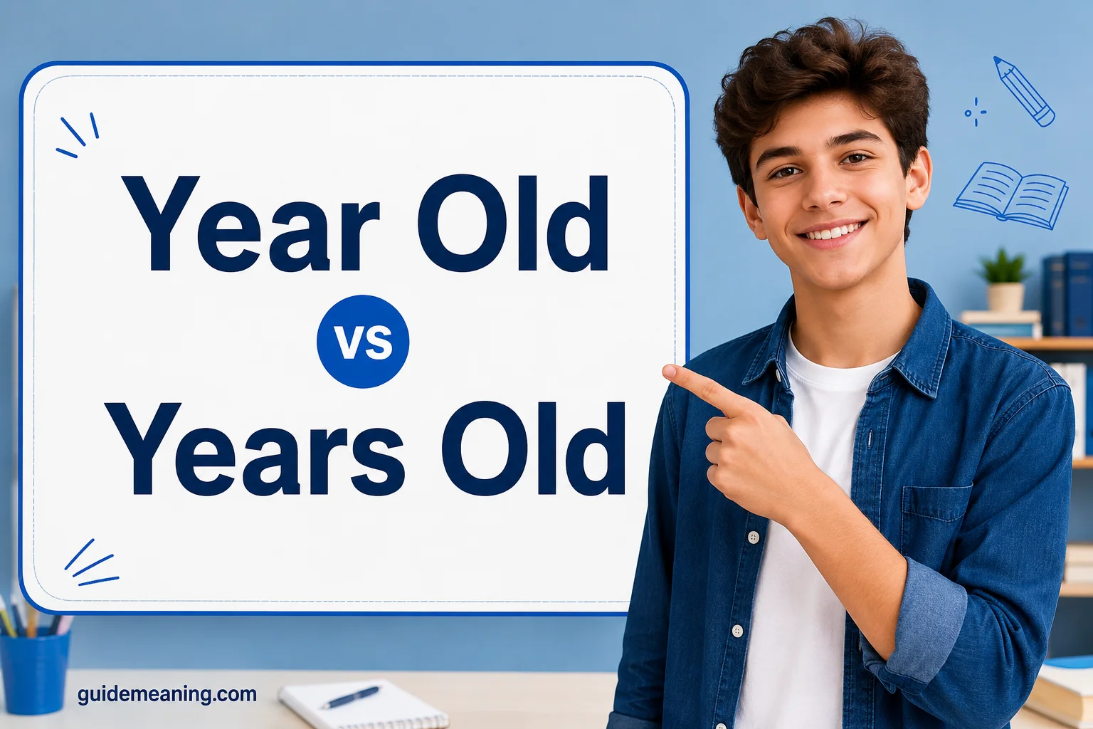 Year Old vs Years Old