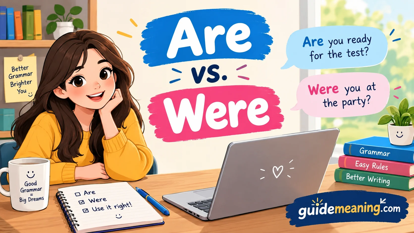 Are vs. Were