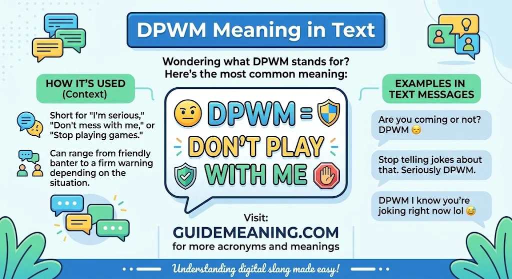 DPWM Meaning in Text