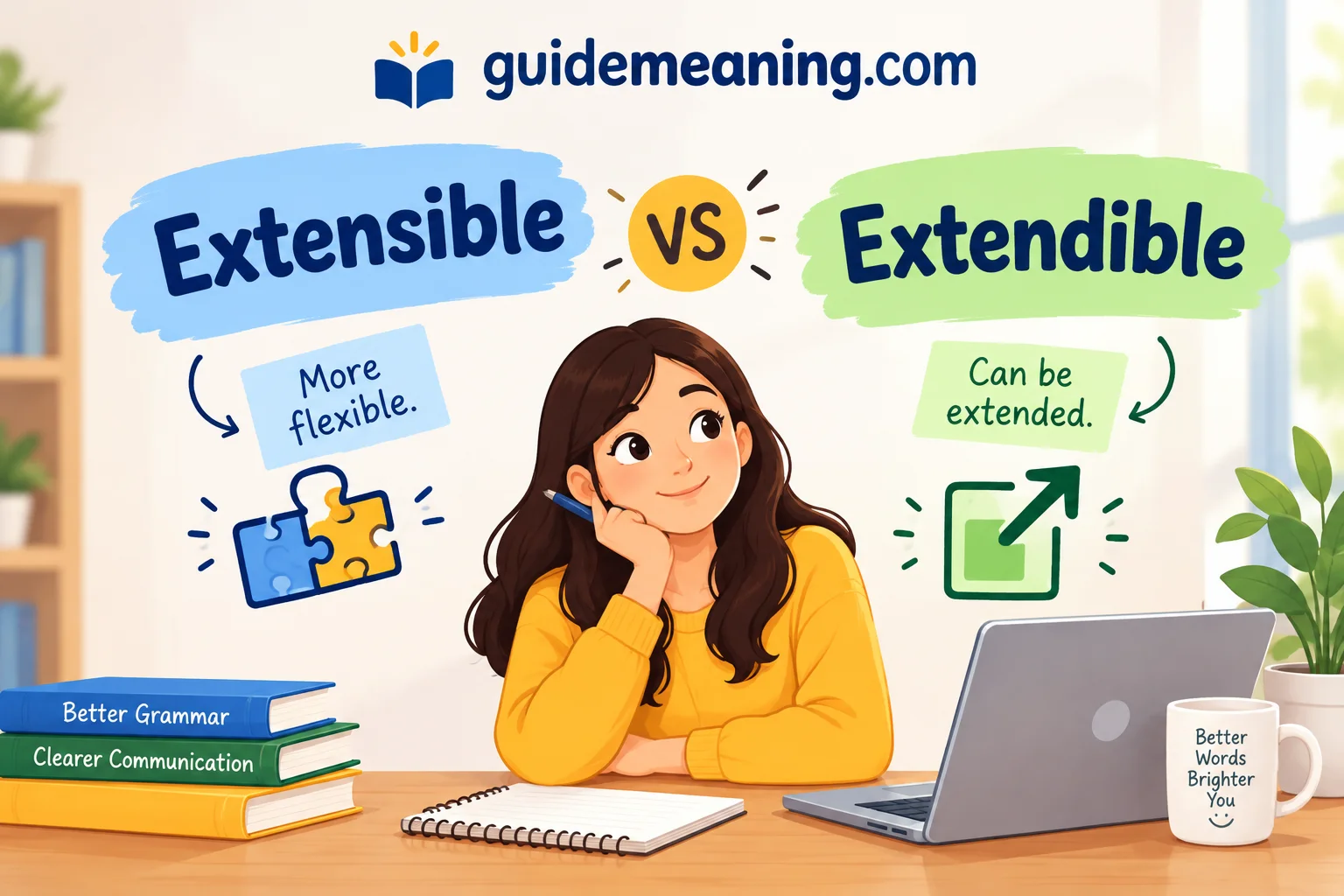 Extensible vs. Extendible