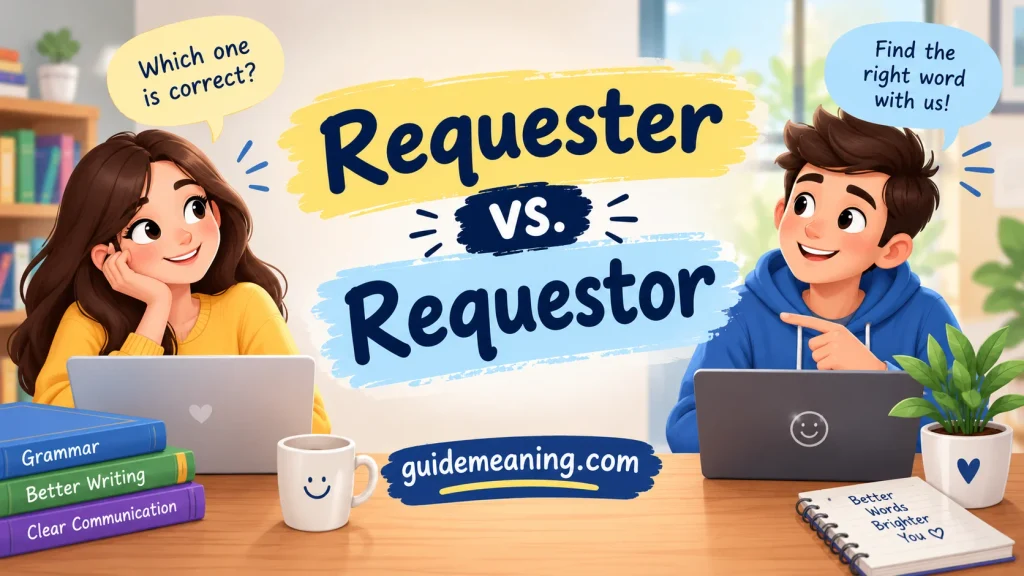Requester vs. Requestor