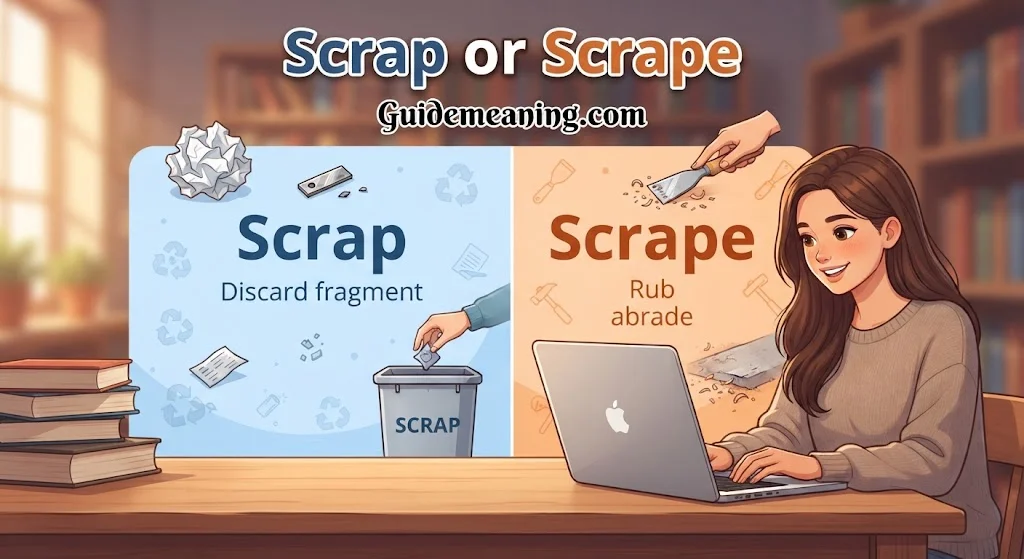 Scrap or Scrape