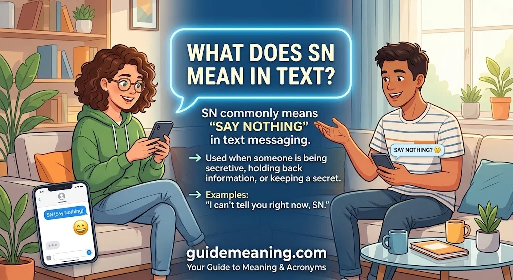 SN Meaning in Text