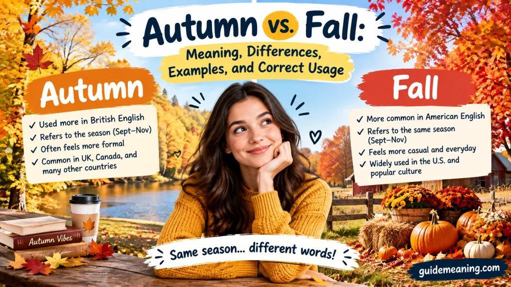 Autumn vs. Fall