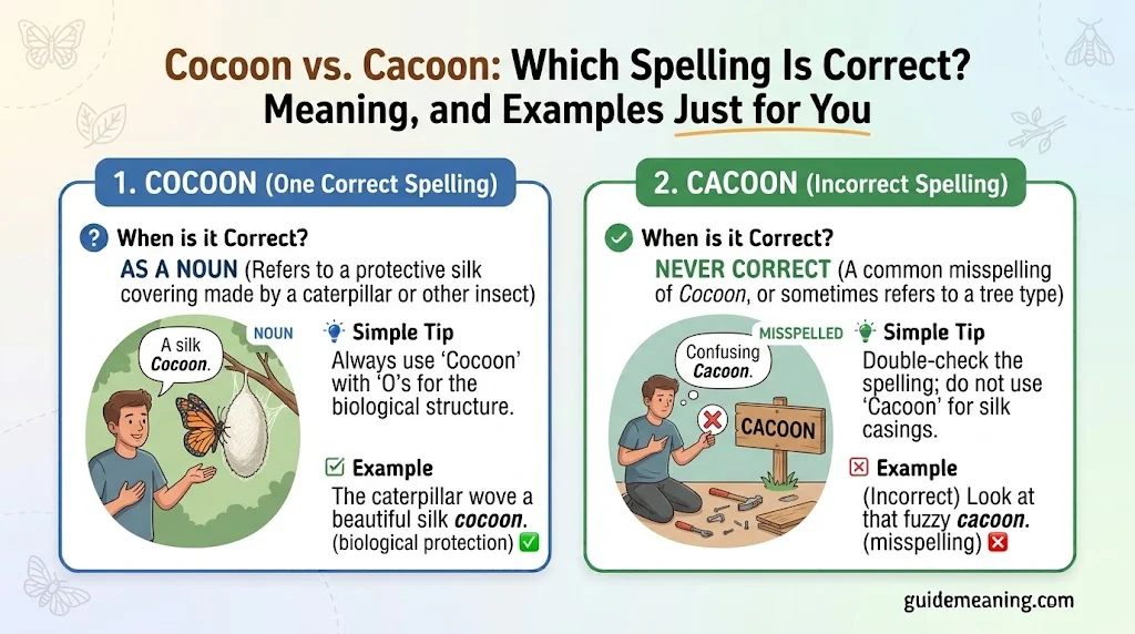 Cocoon vs. Cacoon