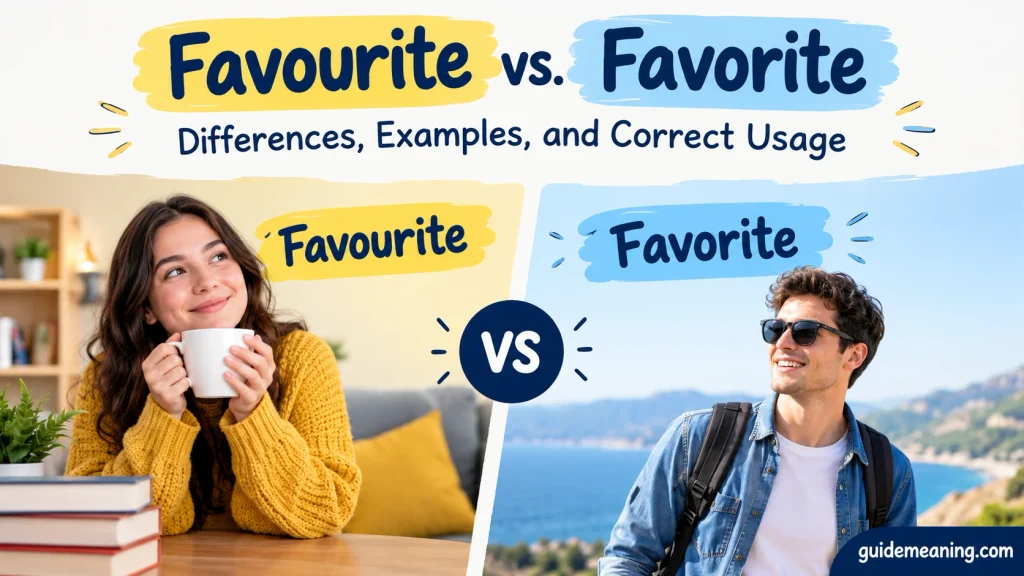 Favourite vs. Favorite