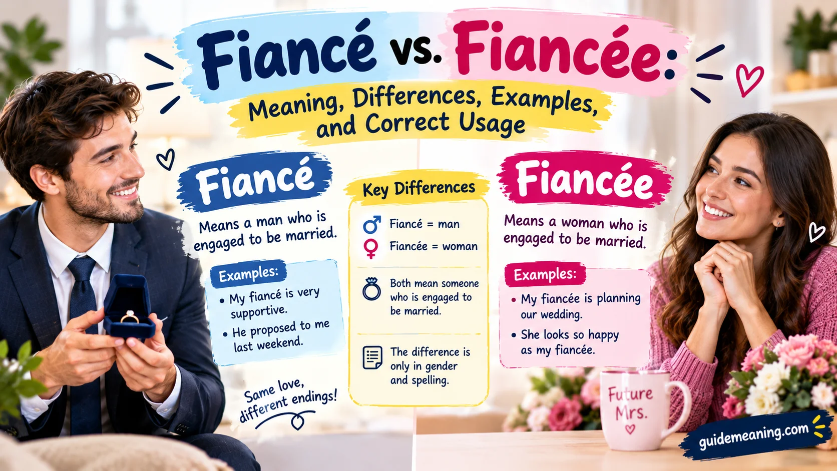 Fiancé vs. Fiancée