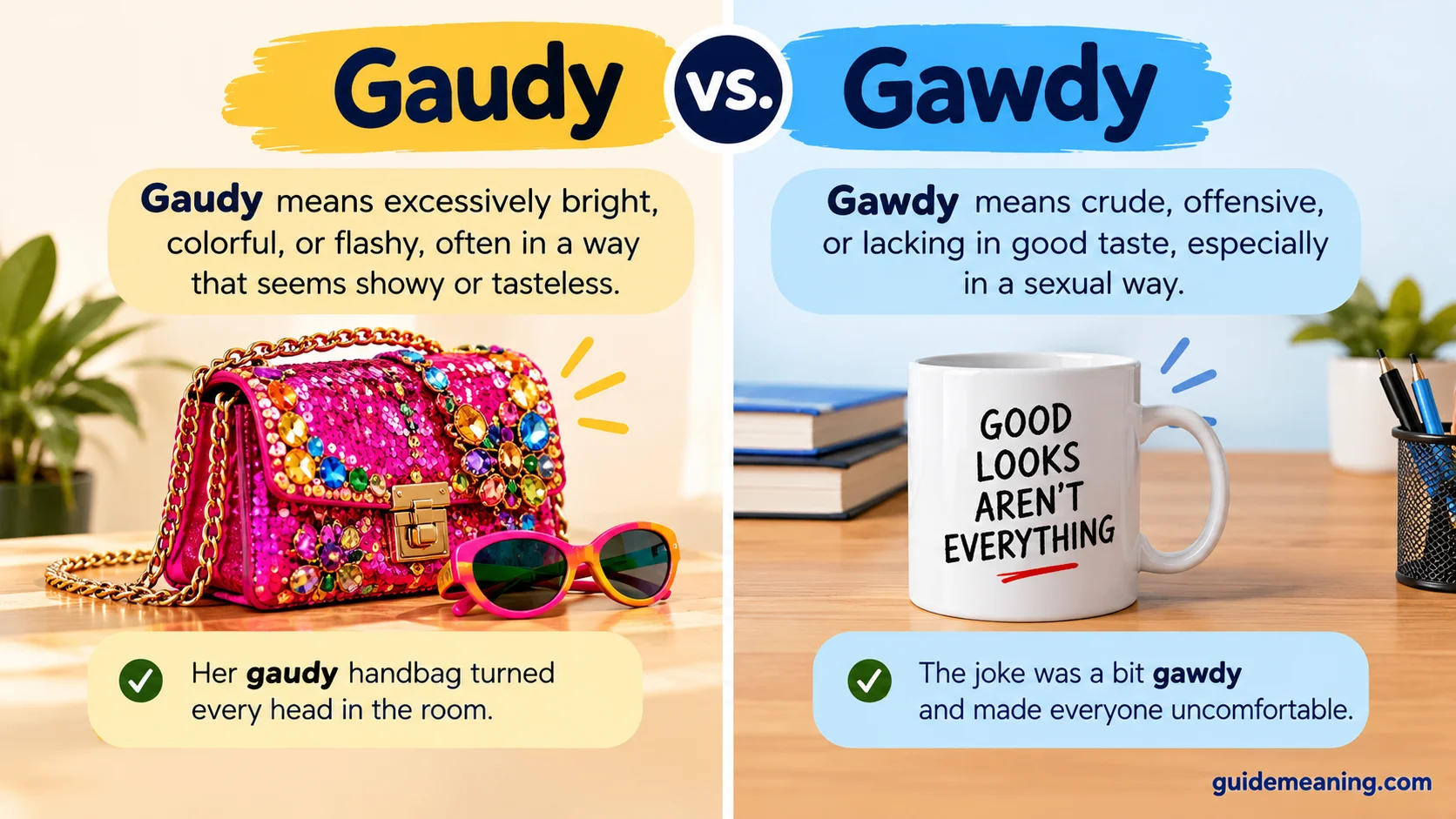 Gaudy vs. Gawdy