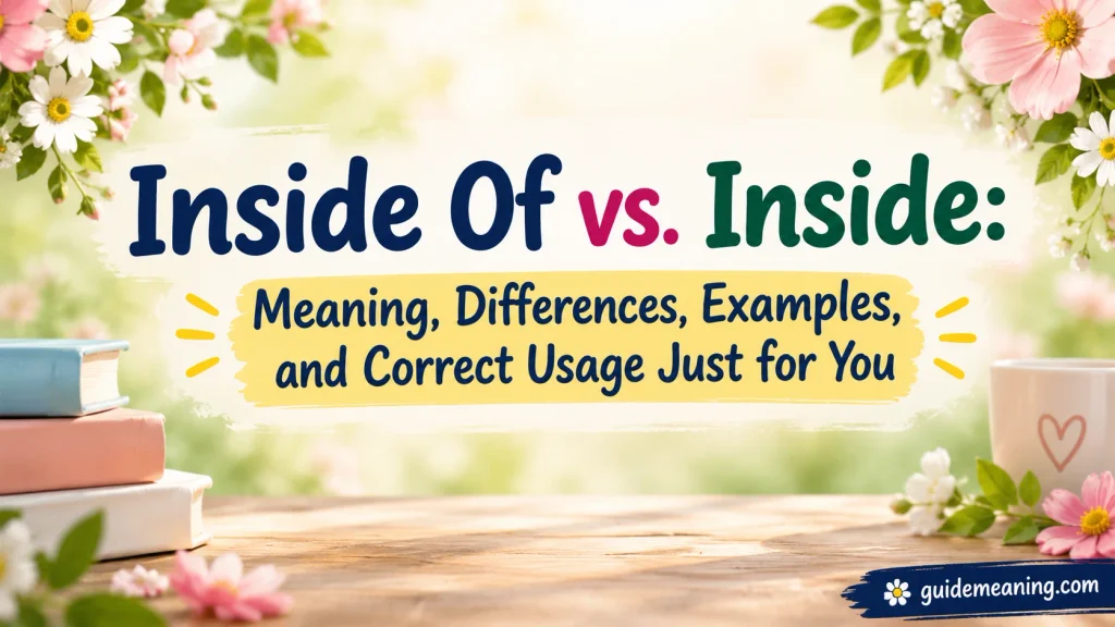 Inside Of vs. Inside