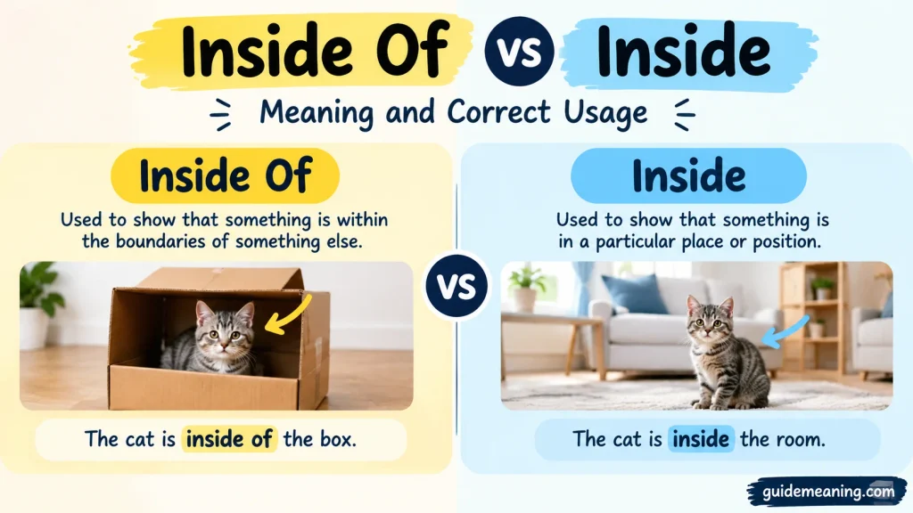 Inside Of vs. Inside