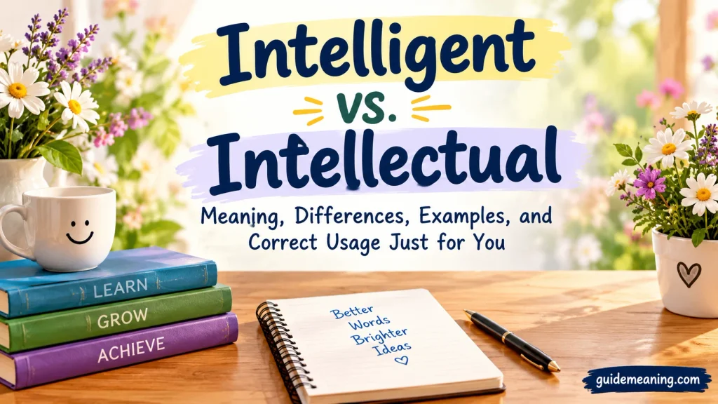 Intelligent vs. Intellectual
