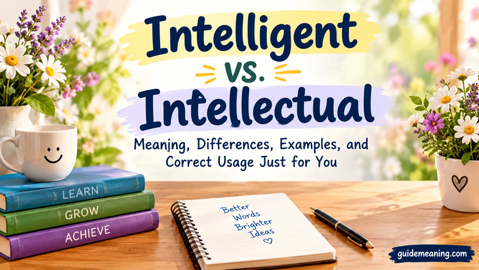 Intelligent vs. Intellectual