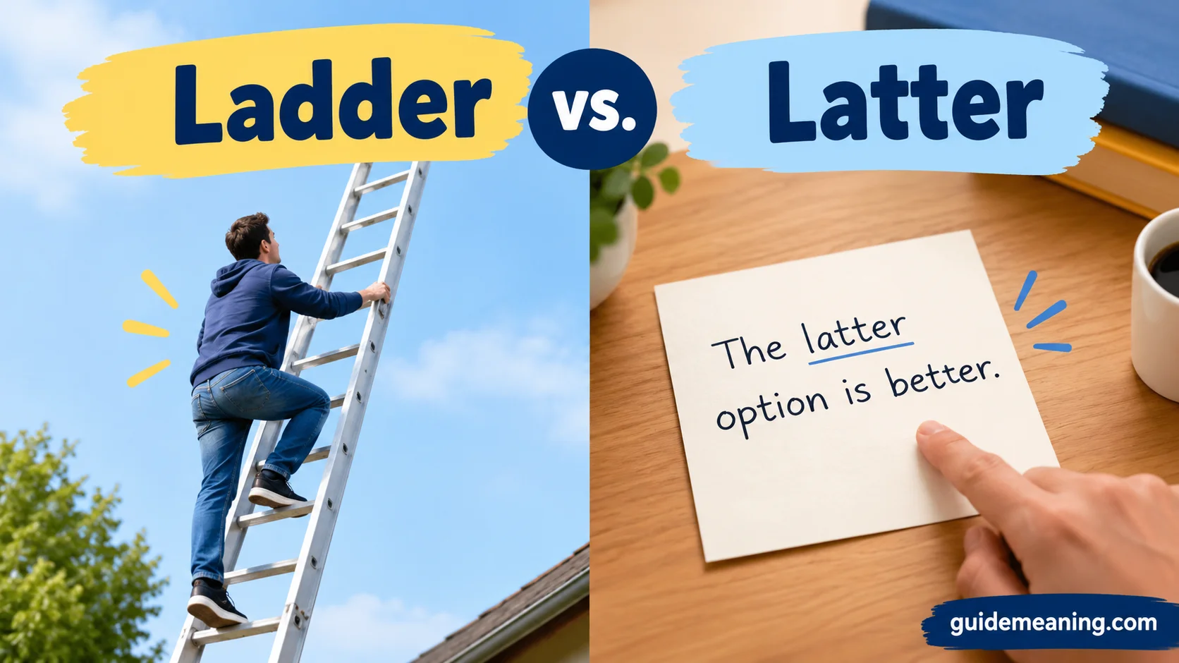 Ladder vs. Latter