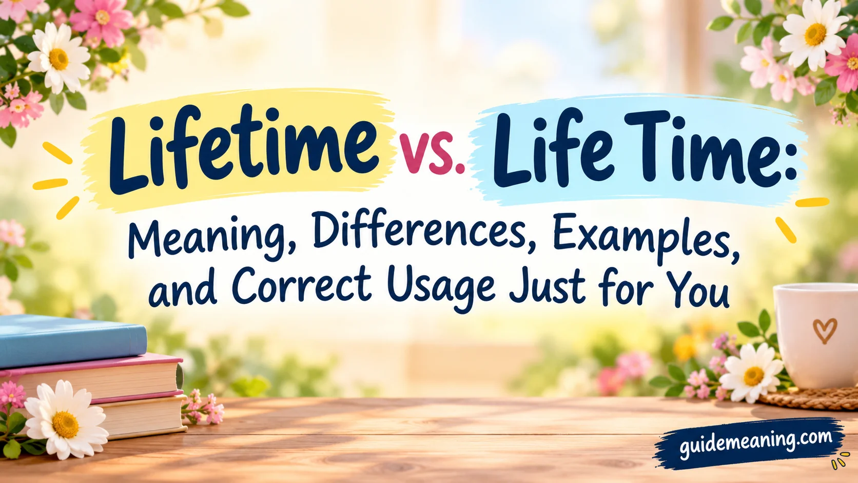 Lifetime vs. Life Time