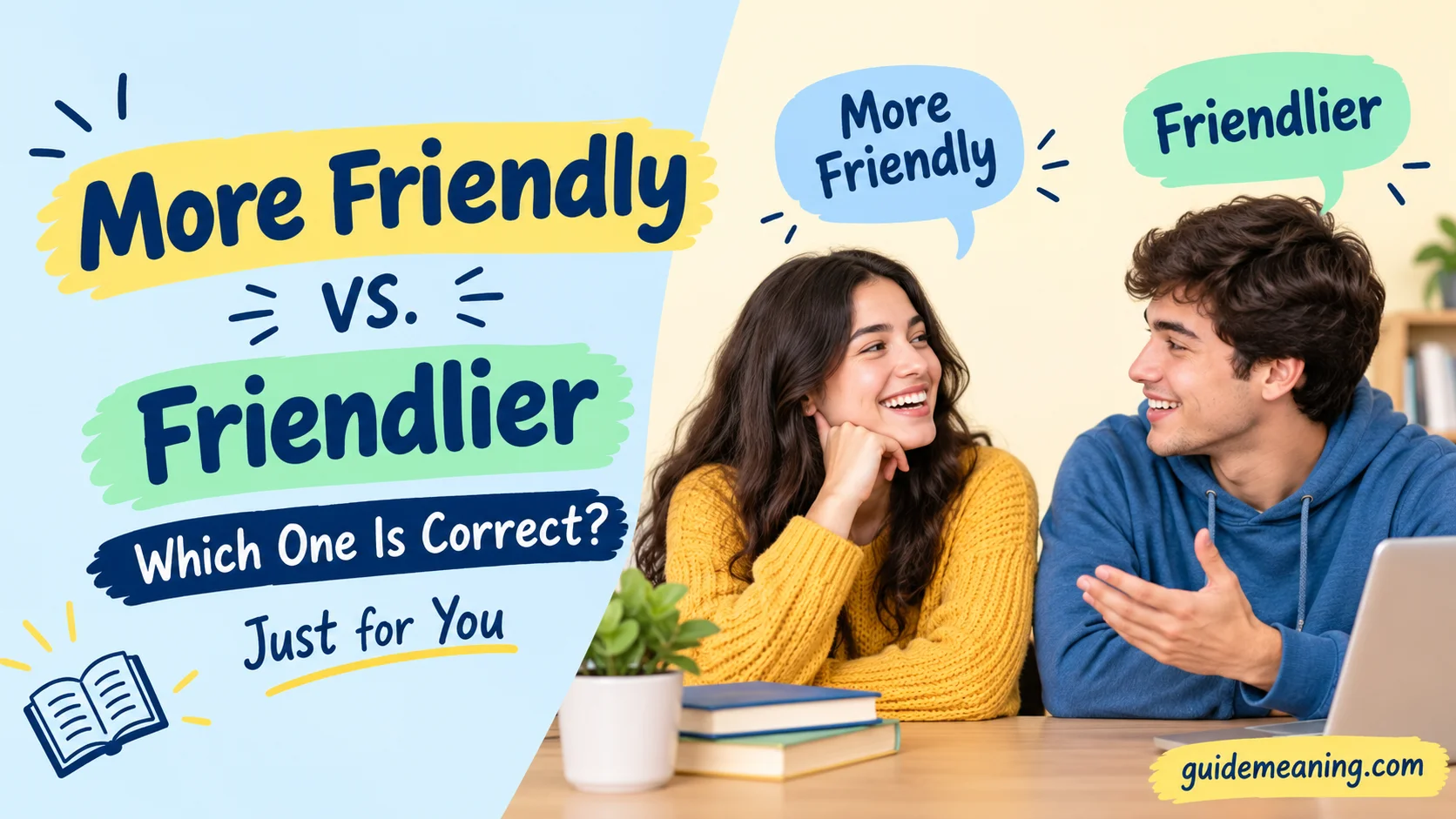 More Friendly vs. Friendlier