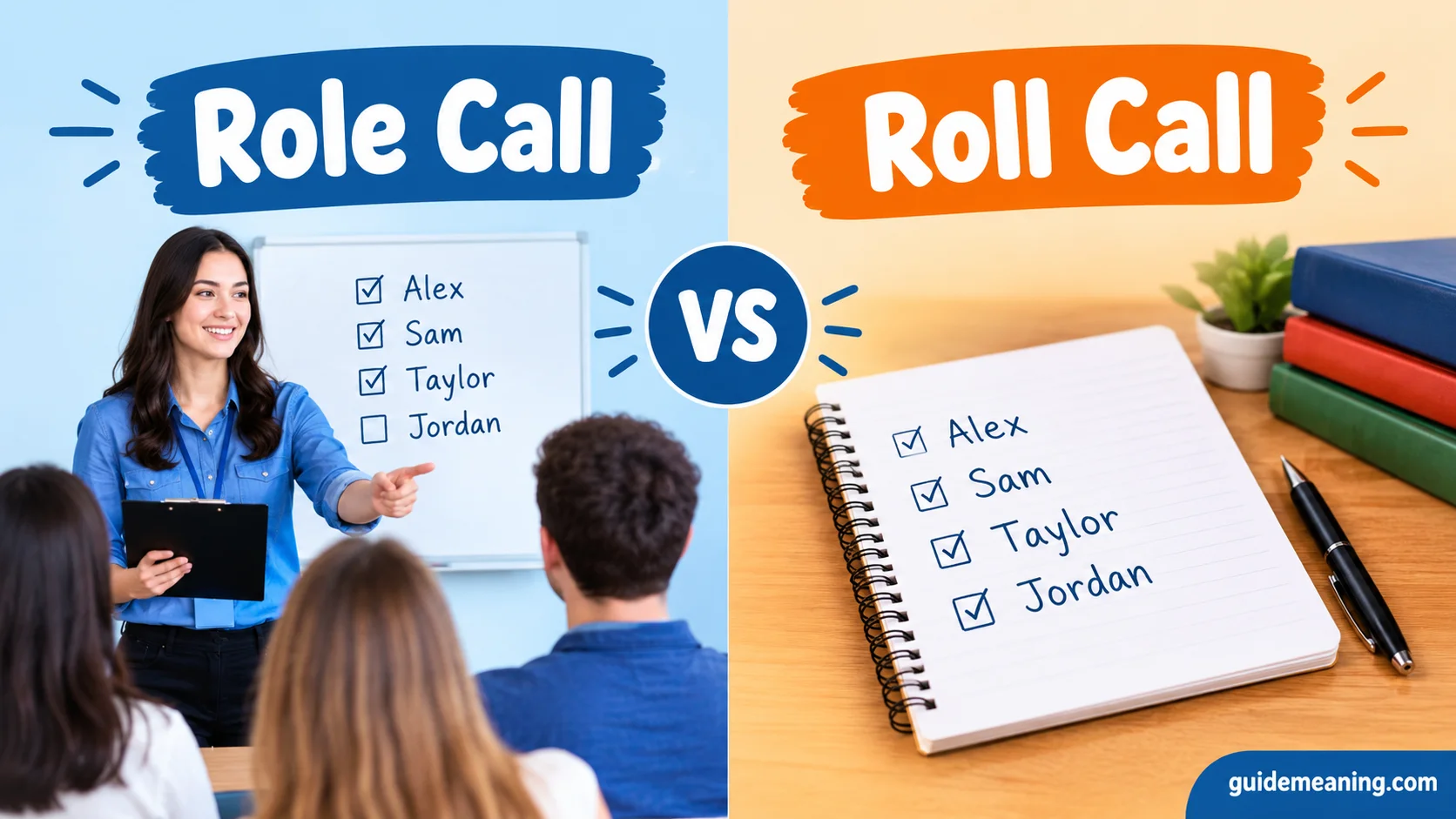 Role Call vs. Roll Call