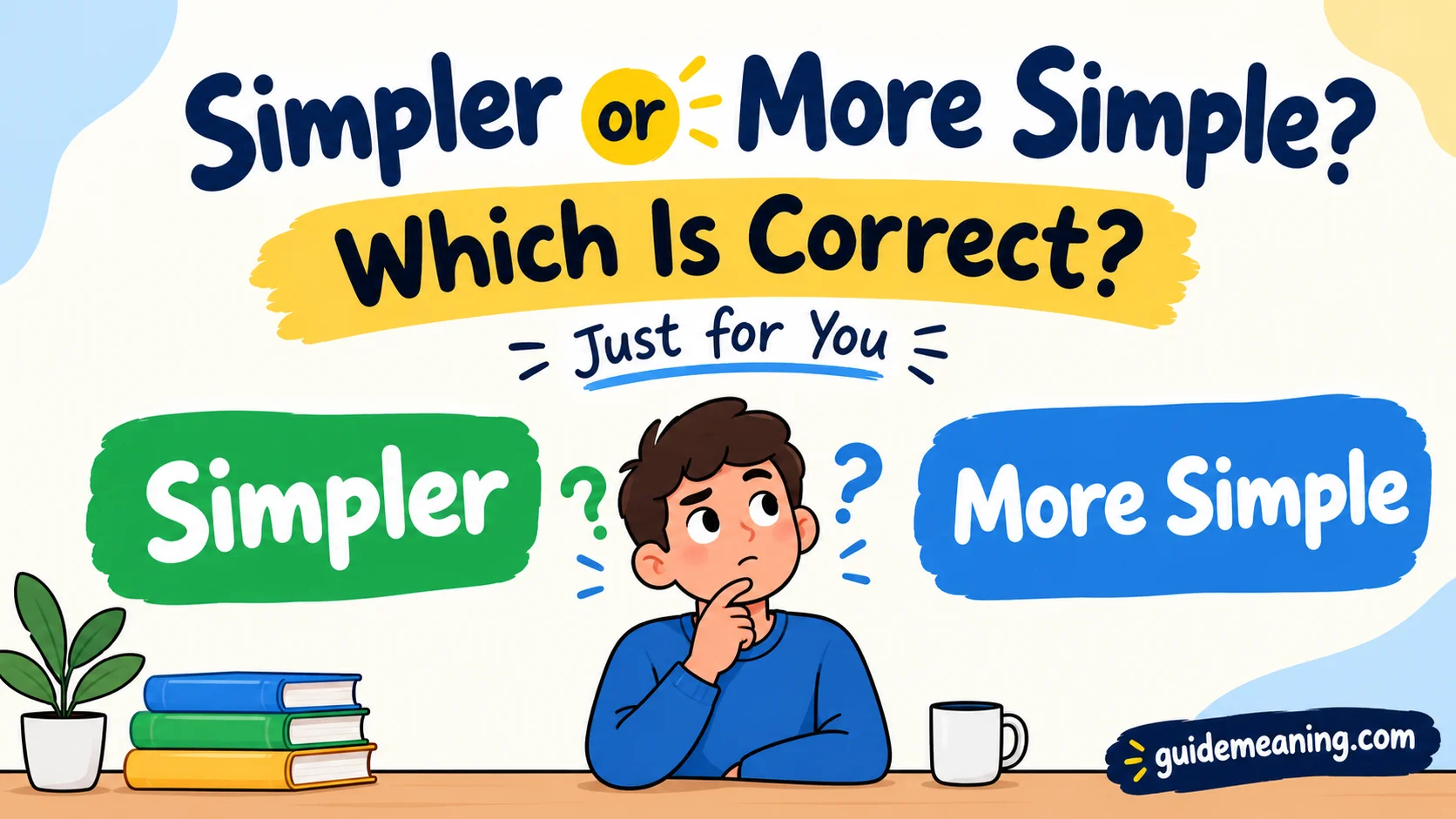 Simpler or More Simple