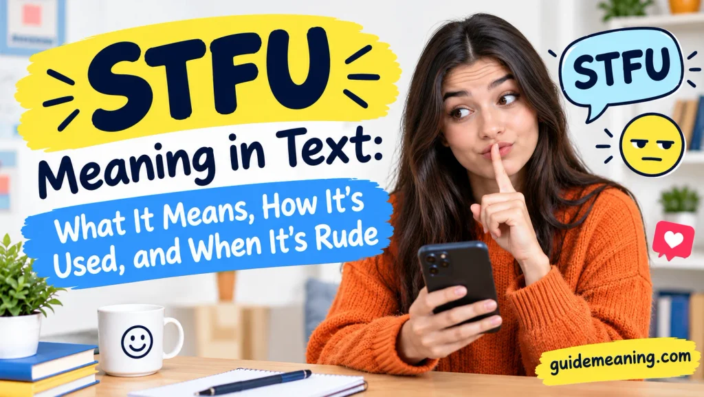 STFU Meaning in Text