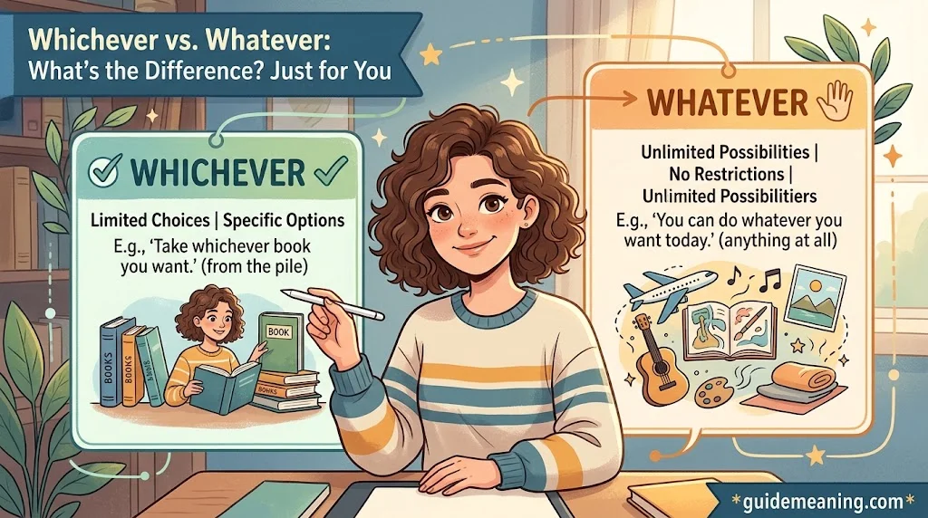 Whichever vs. Whatever