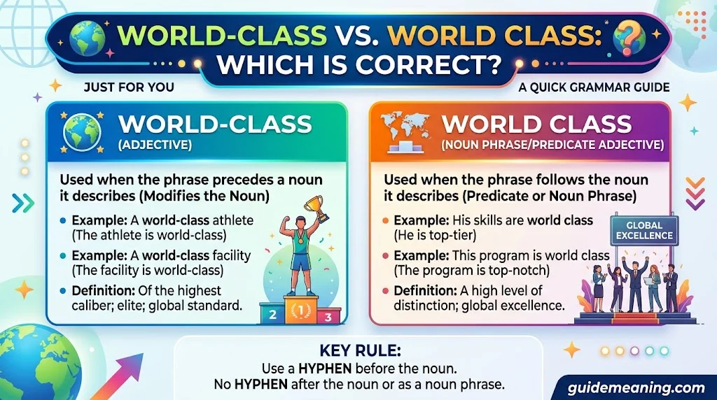 World-Class vs. World Class